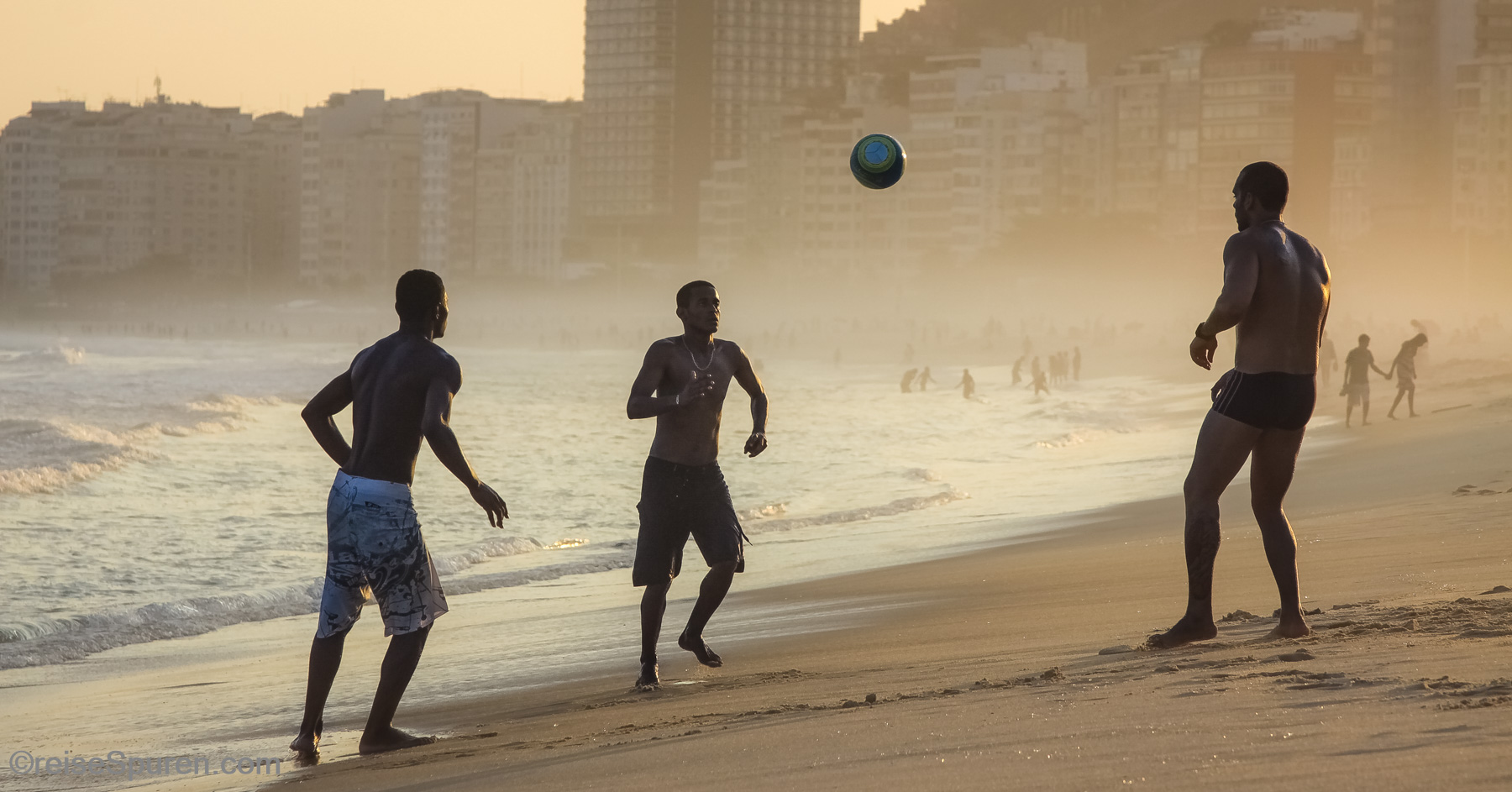Fußball auf der Copacabana