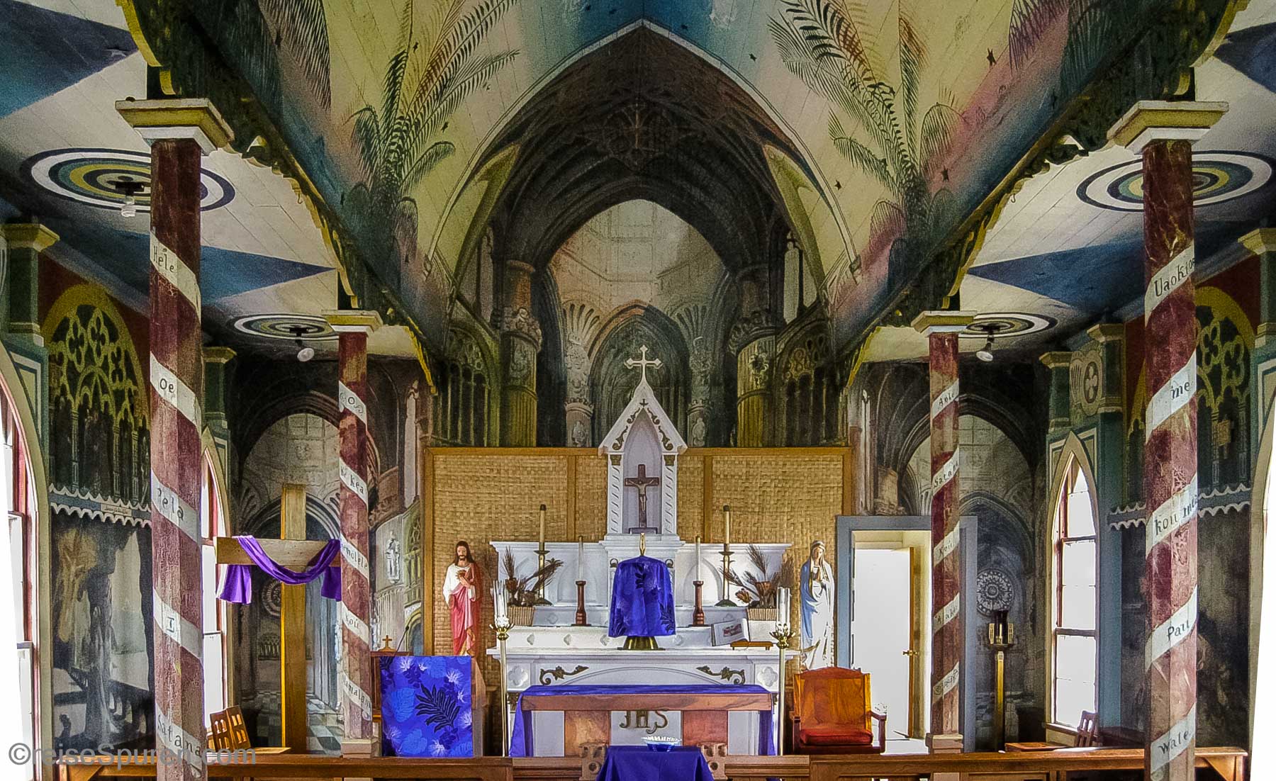 Painted Church Honauna